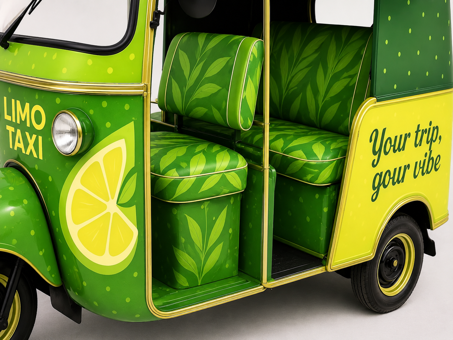 DJ 4-Seater Electric Tuk Tuk gallery image 7
