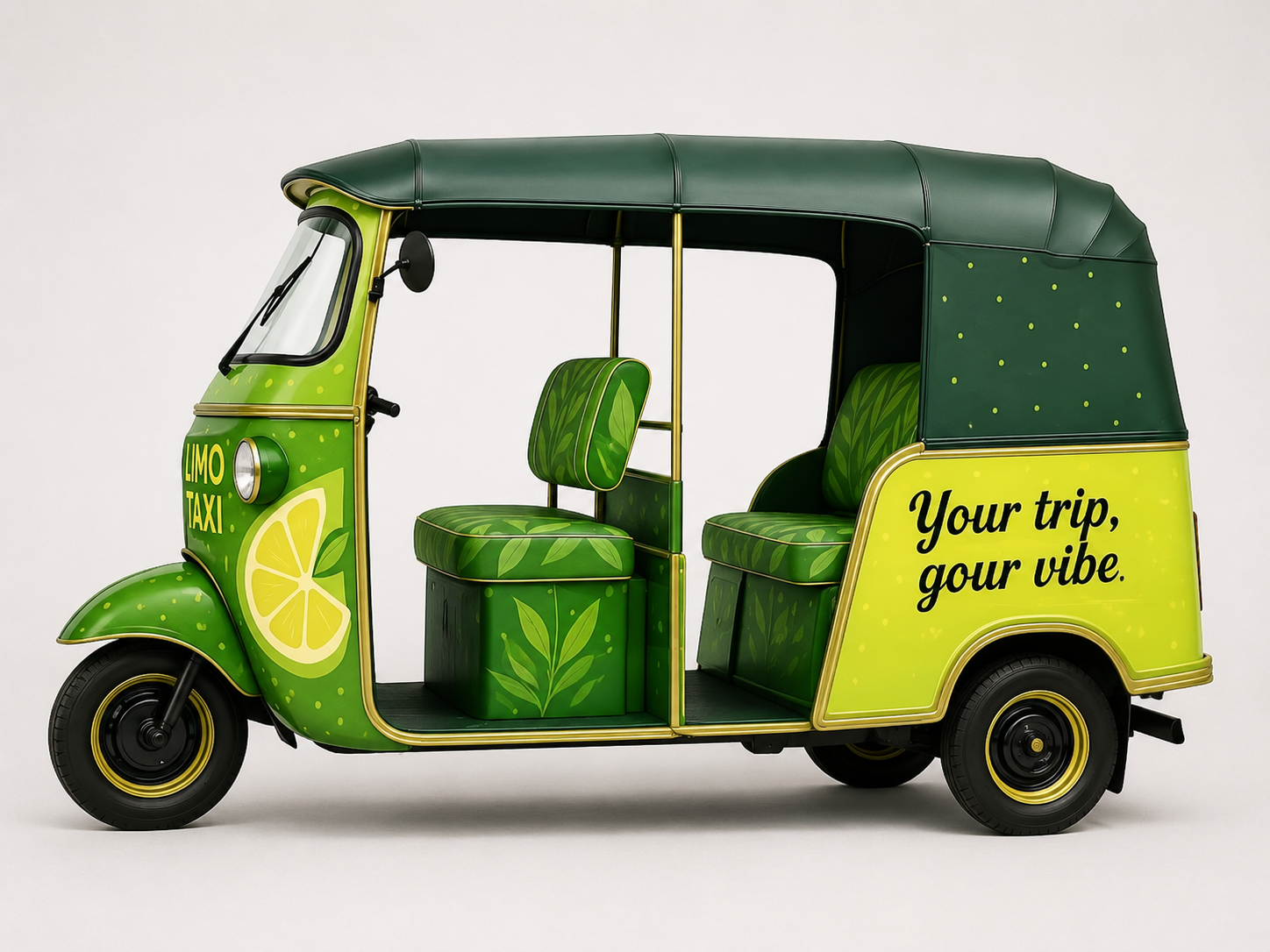 DJ 4-Seater Electric Tuk Tuk gallery image 3